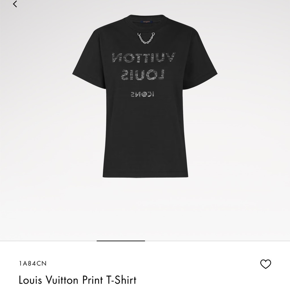 Louis Vuitton Print T-Shirt